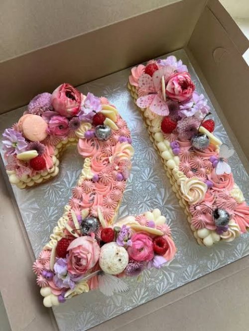 Decadent Digits Cake